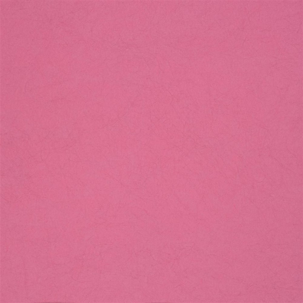 Ernani Plain Wallpaper P502 by Designers Guild in Fuchsia Pink